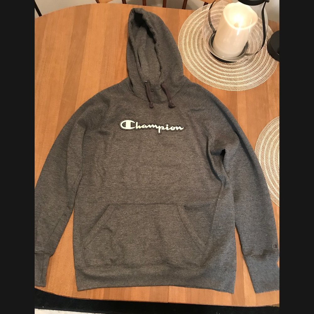 Grey Champion sweatshirt. Size M.